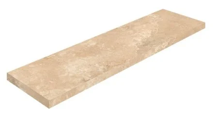 Керамогранит Coliseum Аурелия Беж Ступень угловая левая (Натуральный, 33х120) в Самаре