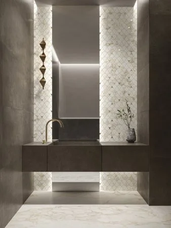 Керамогранит Italon Этернум Каррара 80х160 (Натуральная и Реттифицированная) в Самаре