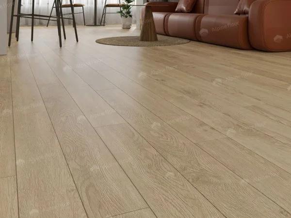 Каменно-полимерная плитка Alpine Floor Grand Sequoia Village Миндаль ECO 11-607 4мм, 43 класс в Самаре