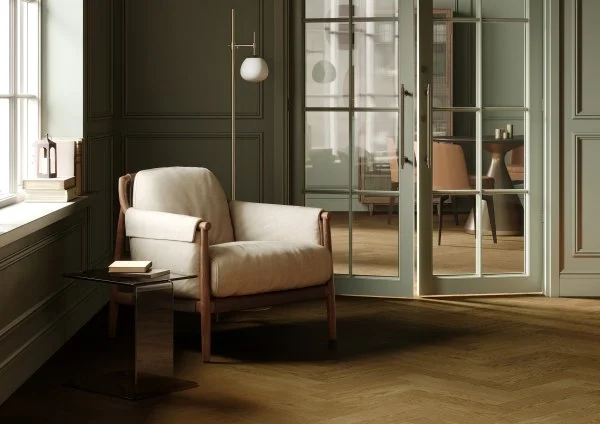 Паркетная доска Quartz Parquet Штучный паркет Дуб Кедровый Латте 44-1258-59 в Самаре