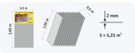 Подложка Солид 3мм листовая серая (5,25м2) в Самаре