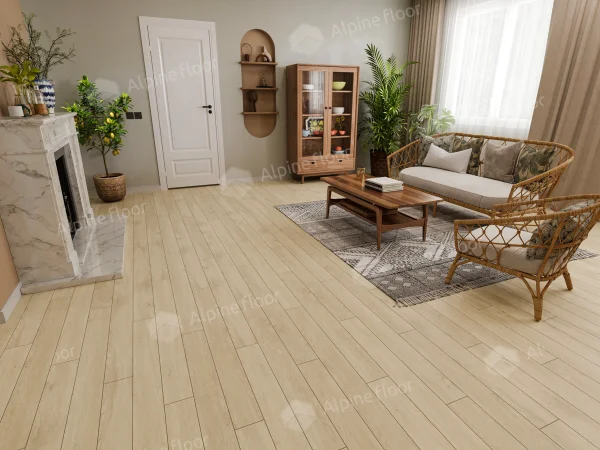 Каменно-полимерная плитка Alpine Floor Grand Sequoia Village Камфора ECO 11-507 4мм, 43 класс в Самаре