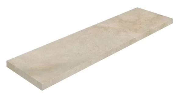 Керамогранит Coliseum Монца Крим Ступень угловая левая (Натуральный, 33х120) в Самаре