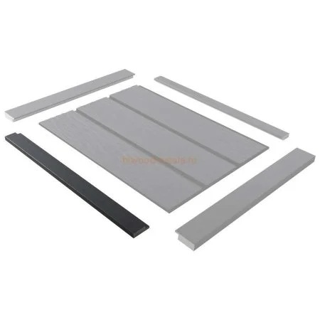 Финишный молдинг LF124A GR15K правый декорированный (42х12х2700мм) в Самаре