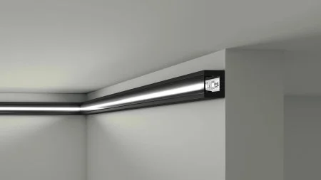 Профиль NMC Wallstyl IL12 Black (25х20х2000мм) в Самаре