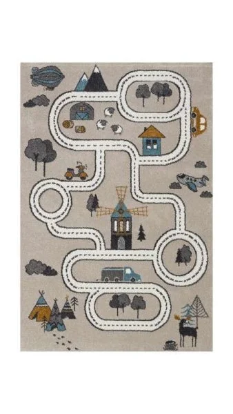 Ковер Синтелон Vegas Kids 1,20х1,70 01EKE Прямоугольник в Самаре