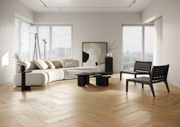 Паркетная доска Quartz Parquet Английская Ёлка Дуб Тоскана 33-407 в Самаре