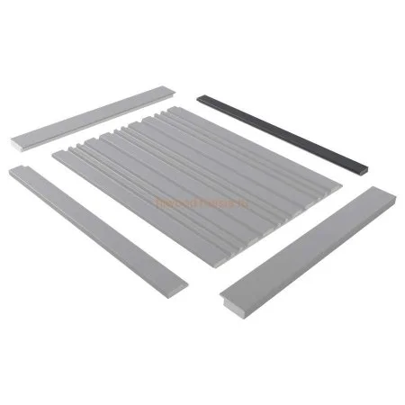 Финишный молдинг LF124B GR3 левый декорированный (31х12х2700мм) в Самаре