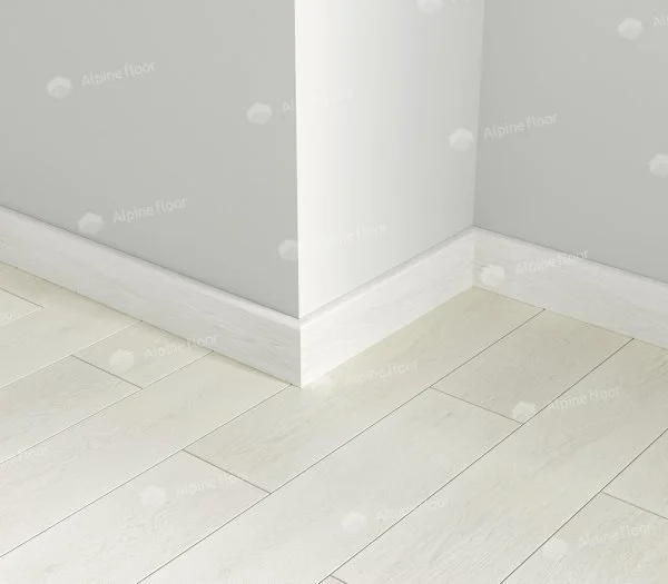 Кварцевый плинтус Alpine Floor Parquet Light 13-0 Белый в Самаре