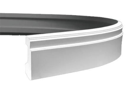 Плинтус Европласт 1.53.101 (110х26х2000 мм) Гибкий в Самаре