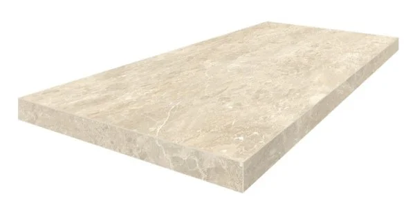 Керамогранит Coliseum Да Винчи Беж Ступень угловая левая (Натуральный, 33х60) в Самаре