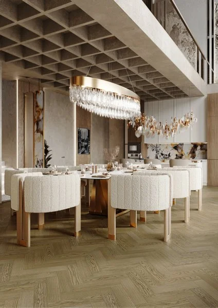 Паркетная доска Quartz Parquet Штучный паркет Дуб Конго 44-1258-54 в Самаре