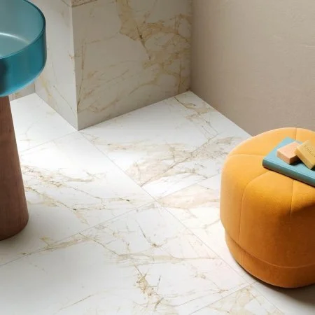 Керамогранит Coliseum Канова Уайт 60х120 (Натуральный и Реттифицированный) в Самаре