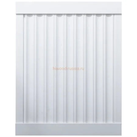 Финишный молдинг LF124A NP правый белый (42х12х2700мм) в Самаре