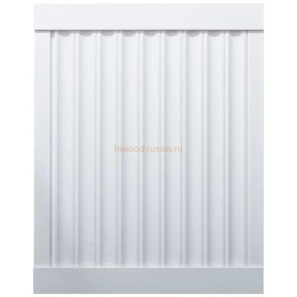 Финишный молдинг LF124A NP правый белый (42х12х2700мм) в Самаре