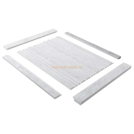 Финишный молдинг LF124B W50 левый декорированный (31х12х2700мм) в Самаре