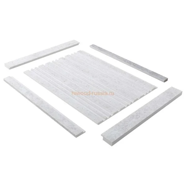 Финишный молдинг LF124B W50 левый декорированный (31х12х2700мм) в Самаре