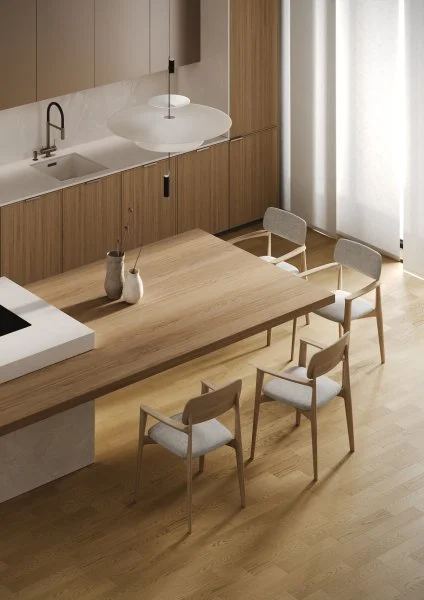 Паркетная доска Quartz Parquet Штучный паркет Дуб Шампань 44-414 в Самаре