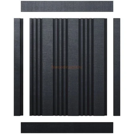 Финишный молдинг LF124A BK114K правый декорированный (42х12х2700мм) в Самаре