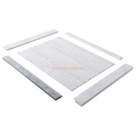 Финишный молдинг LF124A W50 правый декорированный (42х12х2700мм) в Самаре