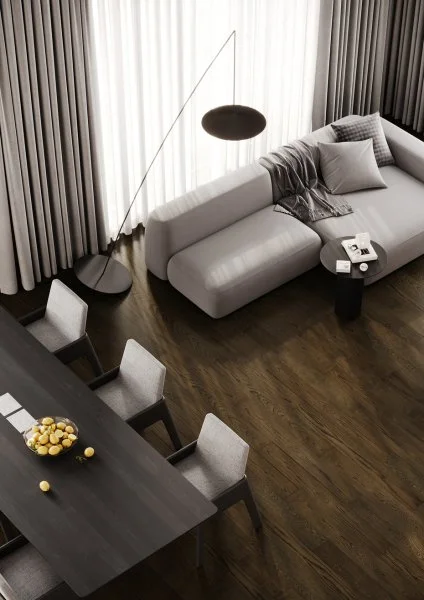 Паркетная доска Quartz Parquet Классик 7 мм Дуб Брауни 413 в Самаре