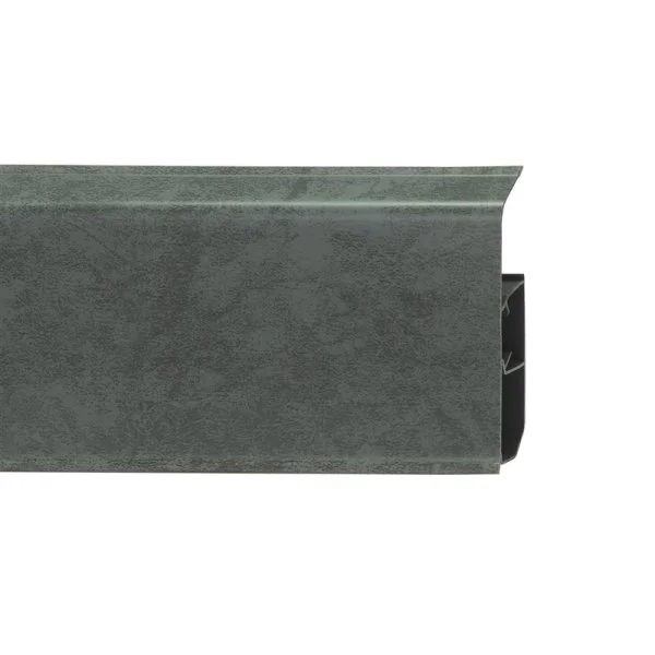 Пластиковый плинтус Royce №340 Мрамор Тёмный (80х24х2200мм) в Самаре