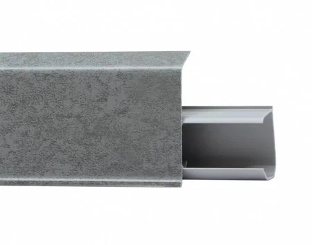 Пластиковый плинтус Royce №551 Грей (55х23х2200мм) в Самаре