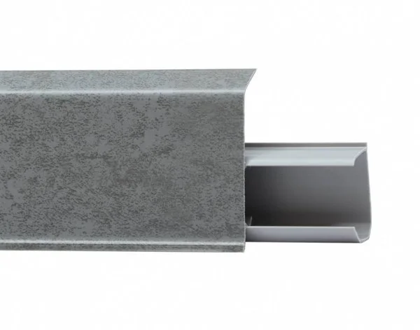 Пластиковый плинтус Royce №551 Грей (55х23х2200мм) в Самаре