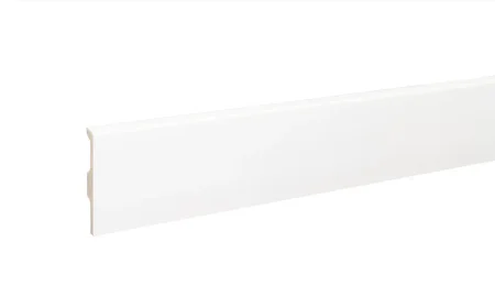 Плинтус дюрополимерный Bonkeel 01 Белый (80х14х2000 мм) в Самаре