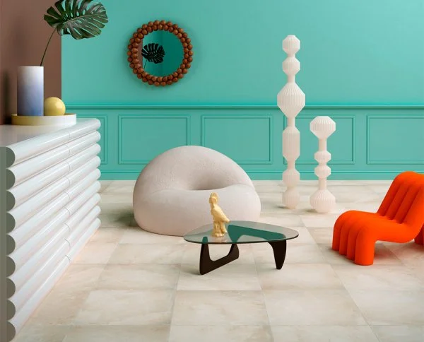 Керамогранит Coliseum Ривьера Уайт 60х60 (Натуральный и Реттифицированный) в Самаре