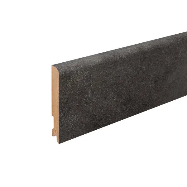 Плинтус MDF Bonkeel 24064 Бетон Лофт Графит (100х16х2400 мм) в Самаре