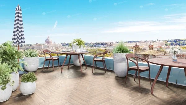 Каменно-полимерная плитка Alpine Floor Parqet Light Макадамия ECO 13-10, 4 мм 43 класс в Самаре