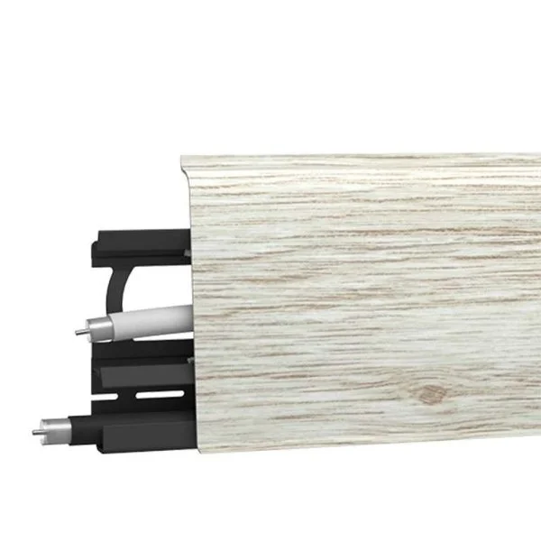 Плинтус пластиковый Arbiton INDO70 135 Дуб Платиновый 2,5 м в Самаре