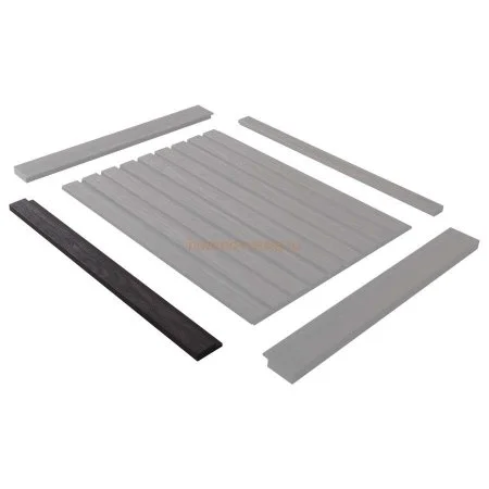 Финишный молдинг LF124A BR395 правый декорированный (42х12х2700мм) в Самаре