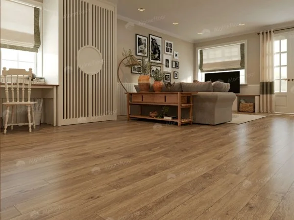 Каменно-полимерная плитка Alpine Floor Grand Sequoia Village Макадамия ECO 11-1007 4мм, 43 класс в Самаре