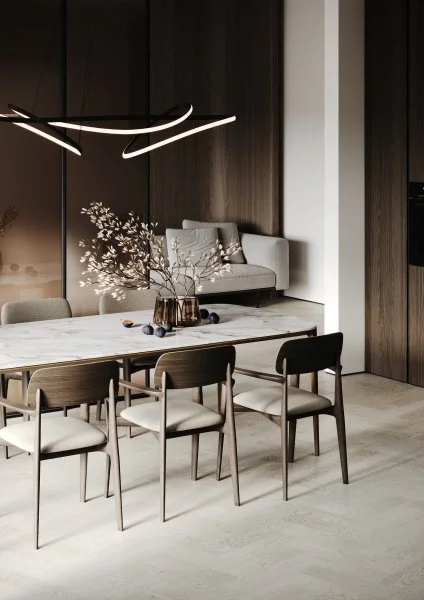 Паркетная доска Quartz Parquet Штучный паркет Дуб Скандинавский 44-1258-57 в Самаре