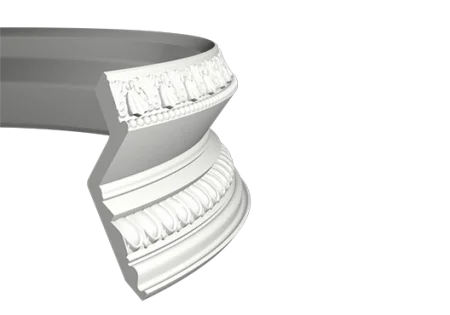 Карниз Европласт 1.50.137 гибкий 2,0 м в Самаре