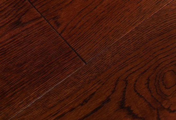 Массивная доска Аmber Wood Дуб шоколад браш лак 18*120*300-1800 мм в Самаре