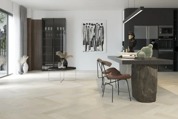 Паркетная доска Quartz Parquet Английская Ёлка Дуб Песочный 33-408 в Самаре