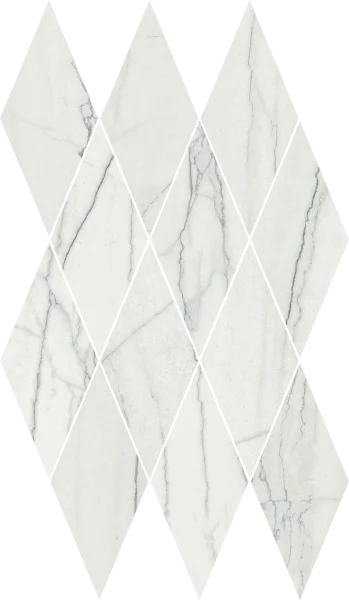 Керамогранит Italon Шарм Эдванс Платинум 28х48 мозаика Даймонд (Люкс) в Самаре