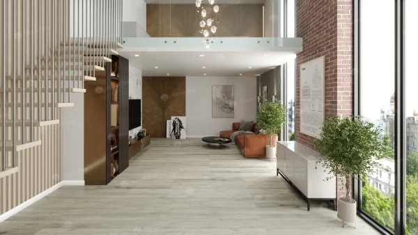 Кварц-виниловая плитка Alpine Floor Premium XL Дуб Серебряный ЕСО 7-22, 8 мм. 43 класс в Самаре