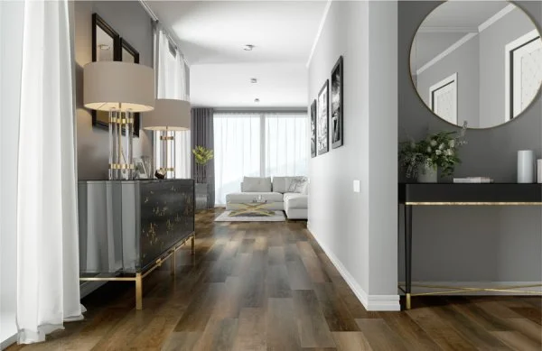 Кварц-виниловая плитка Refloor Fargo Comfort 61W921 Дуб Прага (Градиент) в Самаре