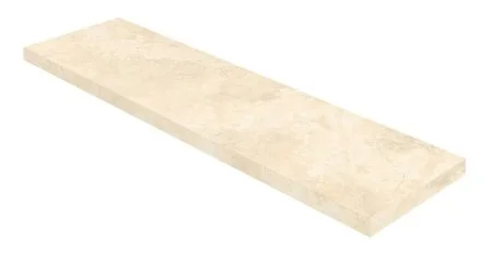 Керамогранит Coliseum Аурелия Уайт Ступень угловая правая (Натуральный, 33х120) в Самаре