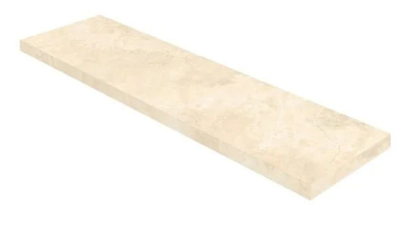 Керамогранит Coliseum Аурелия Уайт Ступень угловая правая (Натуральный, 33х120) в Самаре