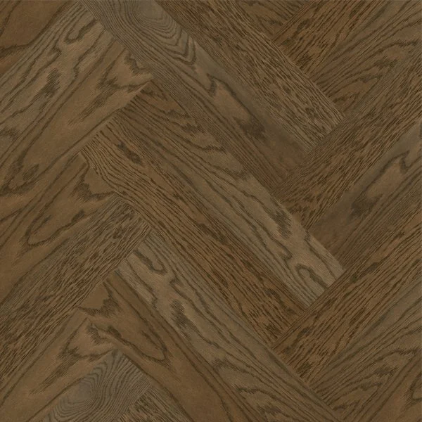 Паркетная доска Quartz Parquet Английская Ёлка Дуб Брауни 33-413 в Самаре