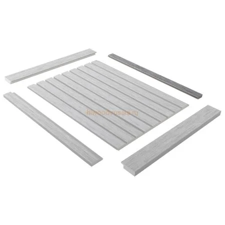 Финишный молдинг LF124B GN68 левый декорированный (31х12х2700мм) в Самаре