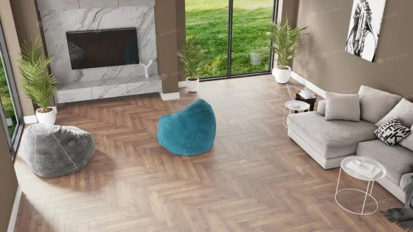 Каменно-полимерная плитка Alpine Floor Parqet Light Дуб Royal ECO 13-2, 4 мм 43 класс в Самаре