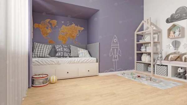 Каменно-полимерная плитка Alpine Floor Classic Дуб Ваниль Селект ECO 106-3, 4мм 43 класс в Самаре