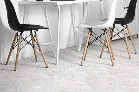 Пробковое покрытие CorkStyle Chevron White в Самаре
