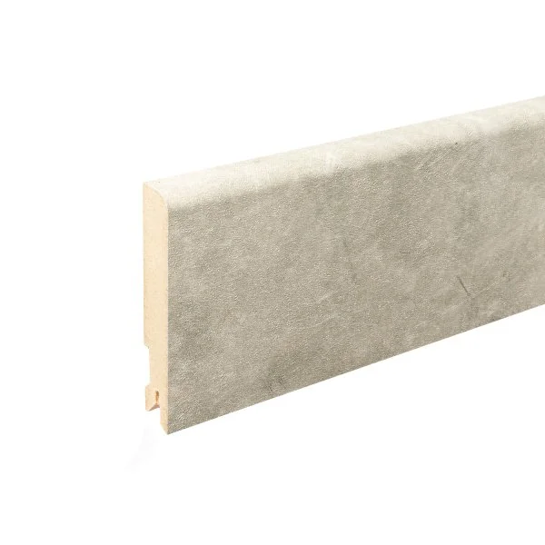 Плинтус MDF Bonkeel 24066 Бетон Лофт Светлый (80х16х2400 мм) в Самаре